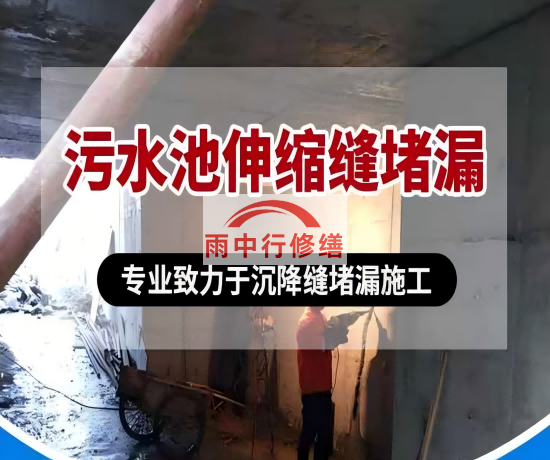 平顶山大吉铁塔污水池（沉淀池）堵漏案例